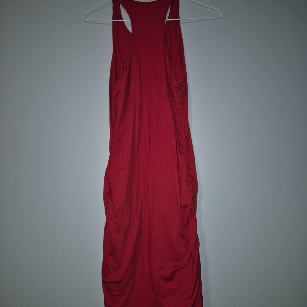 Red Racerback Body Dress - Picture 3 of 4